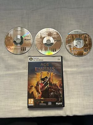 AGE OF EMPIRES III COMPLETE COLLECTION PC Game Includes Warchiefs Dynasties Keys • $24.99