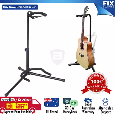 $18.88 • Buy Guitar Stand Bass Tripod Electric Acoustic Floor Holder Rack Foldable Adjustable
