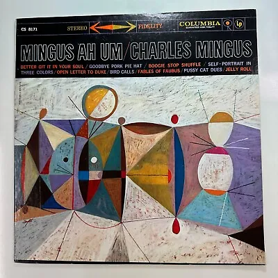 Mingus Ah Um LP Record Vinyl Charles Mingus Columbia CS 8171 Reissue • $54.79