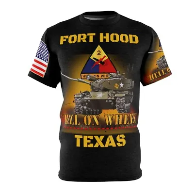 AOP - 2nd Armored Division - Fort Hood TX Main Battle Tank - M60A1 - Hell • $36.05