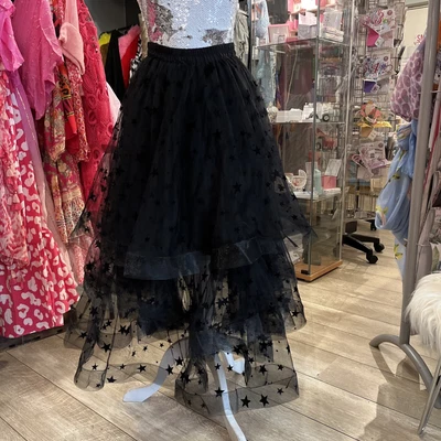£60 • Buy Malissa J Black Net Star Skirt