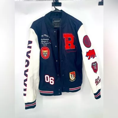 Reason Men’s Varsity Jacket Size M New York • $60
