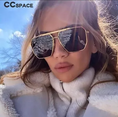 CCSPACE Gafas De Sol Para Mujer Estilo Retro Elegante De Lujo UV400 • $44.90