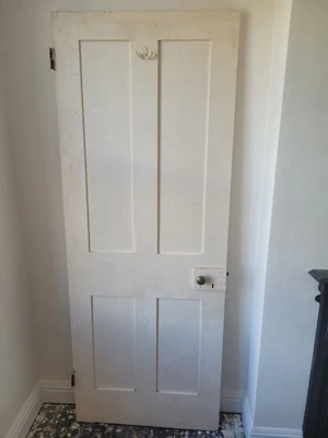 £25 • Buy Victorian Flat 4 Panel Pine Door