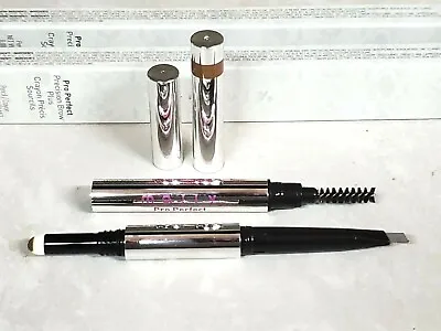 2X Mally Pro Perfect Precision Brow Pencil And Powder ~ MEDIUM BROWN ~ Nib • $12