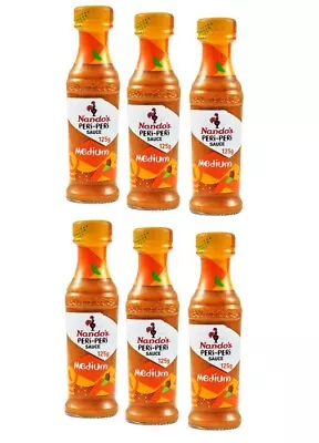 6 X Nandos Peri Peri Sauce Medium 125Ml • £15.60