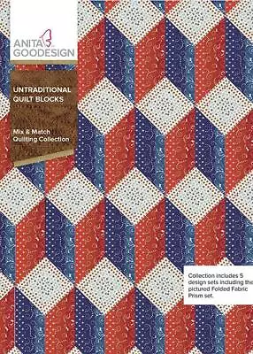 Untraditional Quilt Blocks Anita Goodesign Embroidery Design Machine CD • $15.99