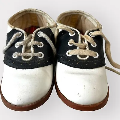 Vintage Superoos Saddle Shoes Toddler Size 7 Skid Resistant • $24.99