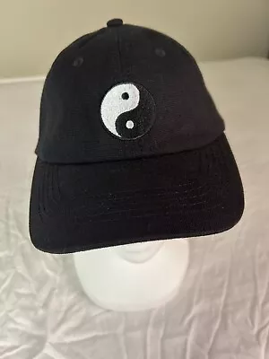 DIVIDED H&M Cap Adults Fitted  Black Embroidery Logo #0421 • $10.99