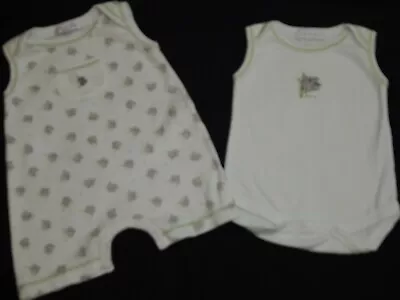 EUC Magnolia 3 Months 2 Pima Cotton KOALA Shortall One Piece  • $24.99