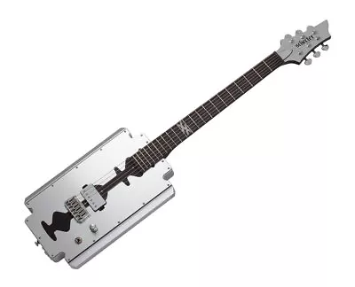 Schecter Machine Gun Kelly Sig. Razor Blade Guitar - Metallic Silver - B-Stock • $1269.99