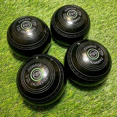 £65 • Buy Almark Crusader 2 Bowls Size 4h BB 07 Woods  Lawn Bowls