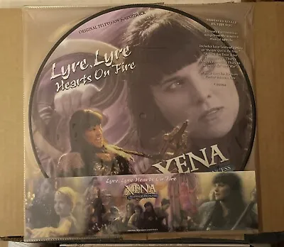 Xena Warrior Princess Lyre Lyre Hearts On Fire TV Soundtrack Picture Disc! NEW! • $10.99