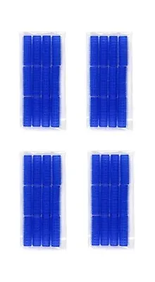 Hair Tools Cling Rollers Small Blue 15mm (12) Pack Of 4 • £13.20