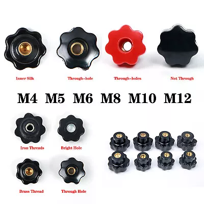 £3.35 • Buy Female Thread Star Head Hand Clamping Nut Knob Industry Equipment Nuts M4 ~M12