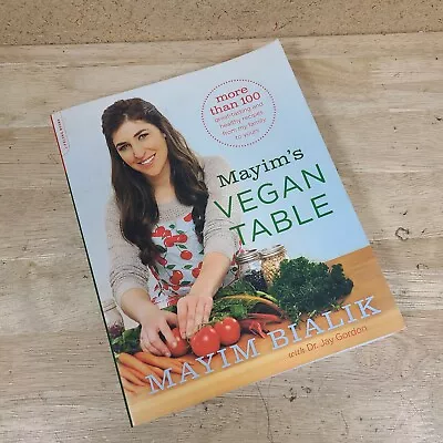 Mayim's Vegan Table: More Than 100 Great- PB Book • $7.49
