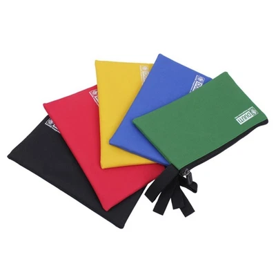 $12.89 • Buy 5 X Package Canvas Tool Zipper Pouches Heavy Duty Tool Tote Bags Sturdy Utility