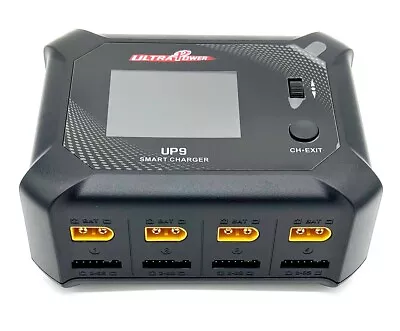 UltraPower UP9 AC 100W / DC 200W Four Port Multi-Chemistry Smart Charger • $149.99