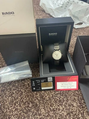 £500 • Buy Rado True White Dial Ceramic Men’s Watch R27239102