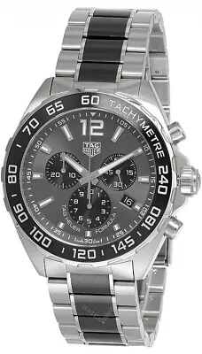 NEW TAG HEUER Formula-1 43MM Chronograph SS Ceramic Watch CAZ1011.BA0843 • $2040