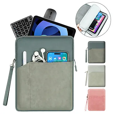 Tablet Sleeve Zip Bag Case Pouch Cover For IPad 5/6/7/8/9/10th Air 5 4 3 Pro • £10.79