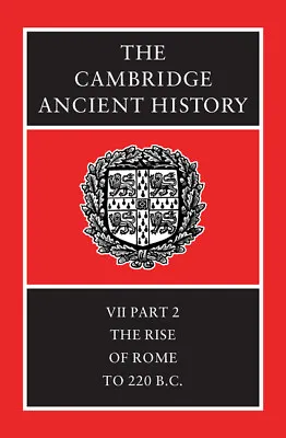 The Cambridge Ancient History Walbank Astin Frederiksen Ogilvie Part 2 2e • £215.79