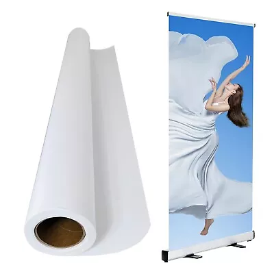 38 X150ft. Gray Back Polypropylen (PP) Roll Matte Film Perfect For Eco-Solvent • $178.99