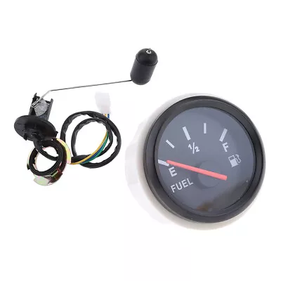 Universal Motorcycle RV Car Marine 2  Fuel Level Gauge Meter Kit With Sensor • $18.23