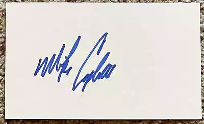 Mike Campbell Signed Card - Mariners Rangers Debut 1987 • $4