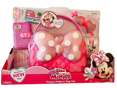 Minnie'S Happy Helpers Bag Set Minnie Toys Minnie Mouse Girl Toys • $30.39