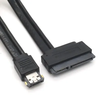 ESATA USB 12V 5V To 22Pin Sata USB Hard Disk Adapter Cable 2.5 HDD Conveter • $19.50