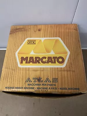 Marcato Atlas 150 Wellness Pasta Maker Machine Stainless Steel Made In Italy  • $34.99