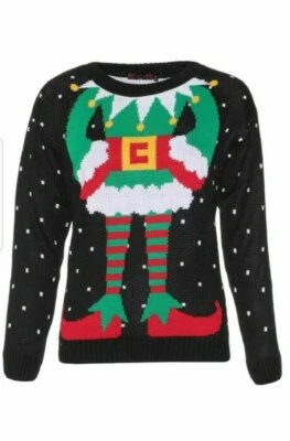 $15.92 • Buy Adults Joker Christmas Jumper Men, Women Unisex FREE DELIVERY