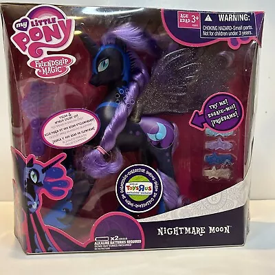 NEW My Little Pony Talking Nightmare Moon TRU Exclusive Works Box Dent • $75