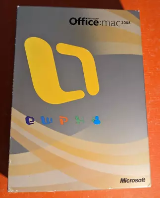 Microsoft Office Mac 2008 • $9