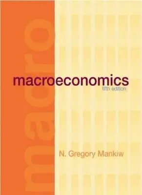 MacroeconomicsN. Gregory Mankiw- 9780716752370 • £3.26