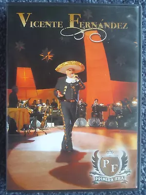 Vicente Fernandez ~ Primera Fila ~ Dvd 2008 ~ Ex/nm • $15