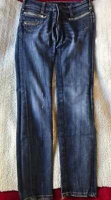 Ladies Miss Sixty Blue Denim Jeans  Size  26 • £4.99