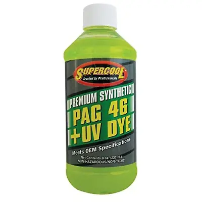 TSI Supercool P46-8D A/C Comp Lube UV Dye 8 Oz Flsh PNT 442 F New Free Ship • $16.99