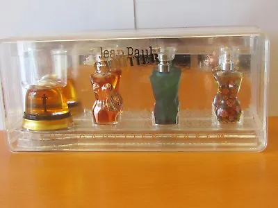 Vintage Jean Paul Gaultier Harem Set 4 Pcs Perfume Miniature Rare • $119.58