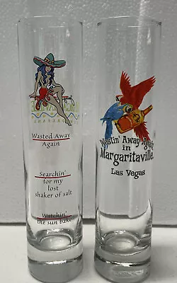 Set Of 2 Margaritaville Extra Tall (7.5”) Shot Glasses • $13