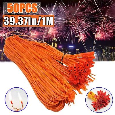 50pcs 39.37in Electric Connecting Wire For Firework Firing System Match Igniter • $19.89