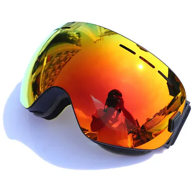 $10.02 • Buy Motorcycle Goggles Anti-UV Sunglasses Snow Ski Racing Outdoor Anti-fog Eyewear