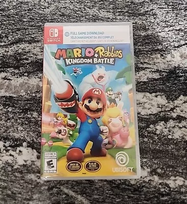 Mario + Rabbids Kingdom Battle - Nintendo Switch - Brand New  • $15.99