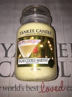Yankee Candle Sugar Cookie Martini Large Jar - Xmas 2017 Limited Edition • £24.79