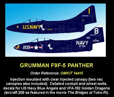 Ozmods Models 1/144 Grumman F9F-5 Panther • $12.63