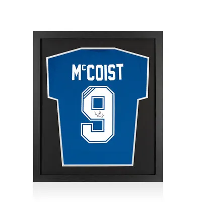 £234.99 • Buy Framed Ally McCoist Signed Rangers Shirt - Polo Shirt, Number 9 - Compact