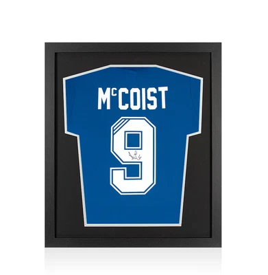 £234.99 • Buy Framed Ally McCoist Signed Rangers Shirt - Polo Shirt, Number 9 - Compact