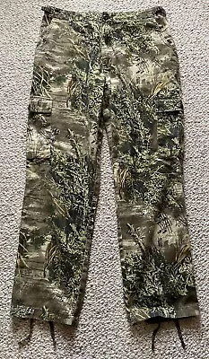 Cabelas Max 1 Camouflage/Camo Hunting Cargo Pants - Men's Size 36 X 32 • $19.99