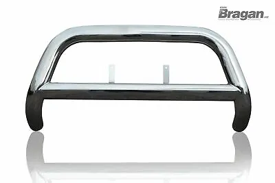 Bull Bar For Nissan Navara D40 2012 - 2014 Nudge Chin ABar Stainless EC APPROVED • $1497.72